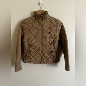 Polo Ralph Lauren Quilted Jacket Kids Boys Size M 10-12 *HAS FLAWS*